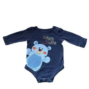 Baby boy onesie what the teddy bear